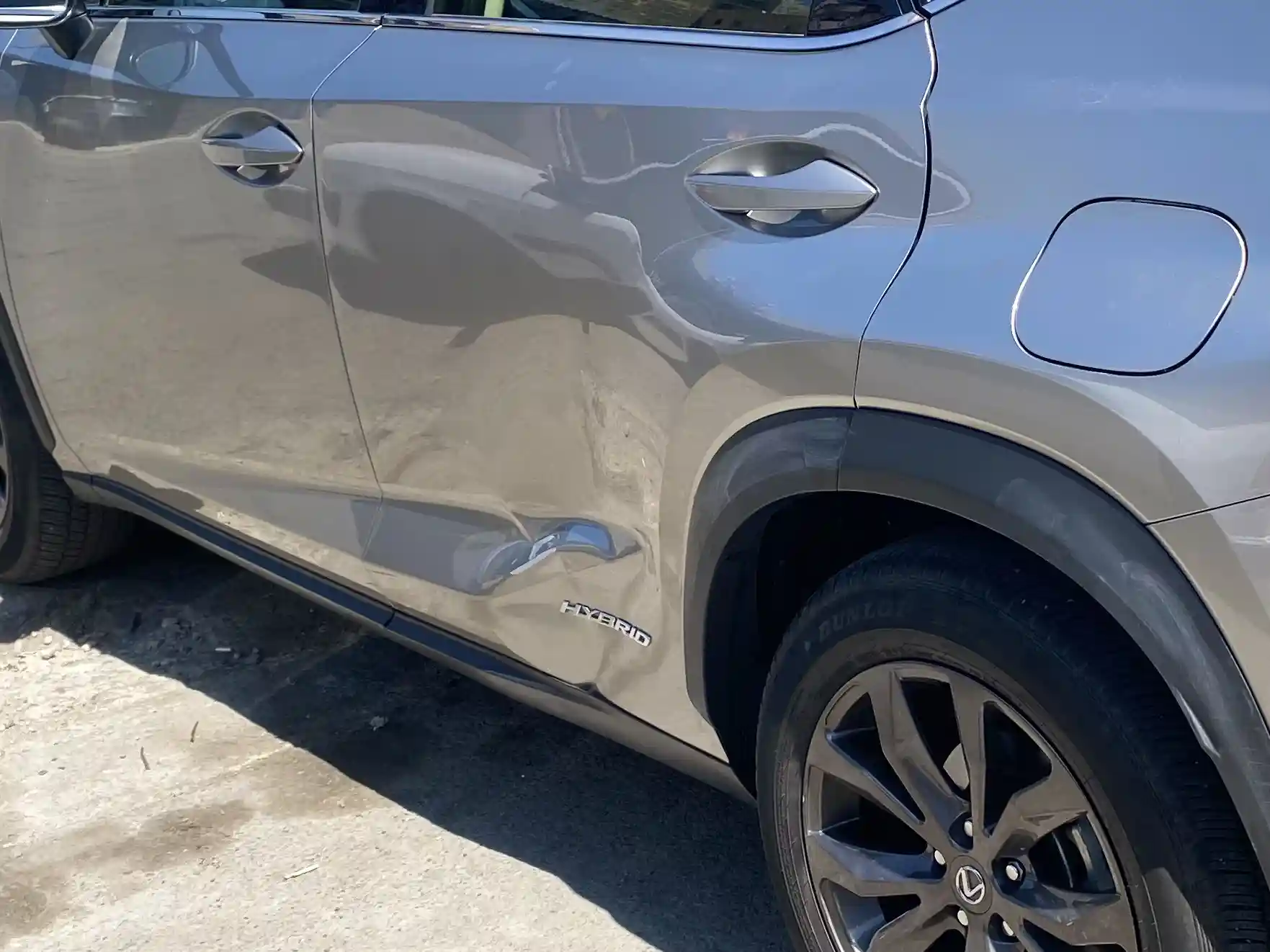 Lexus Hybrid Damaged