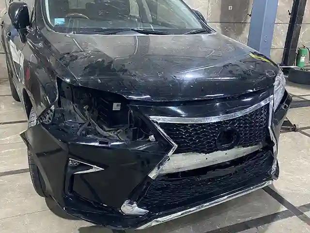 Damaged Lexus