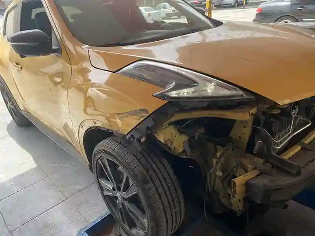 Nissan Juke Damaged